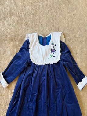Vintage 80's Jordan Marsh Toddler Girl Dress
